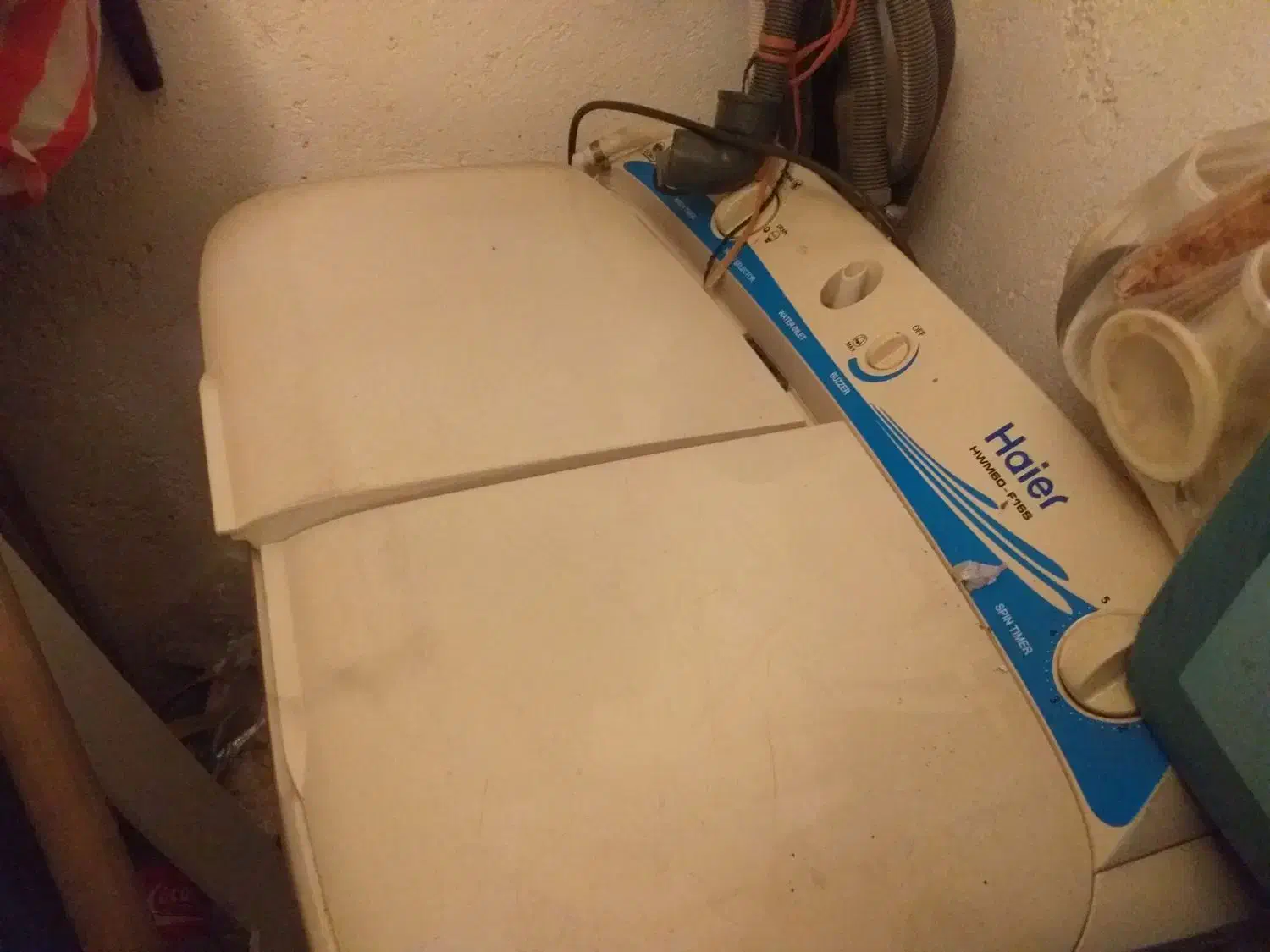 ماشین لباسشویی هایر|ماشین لباسشویی و خشک‌کن لباس|رشت, باهنر|دیوار