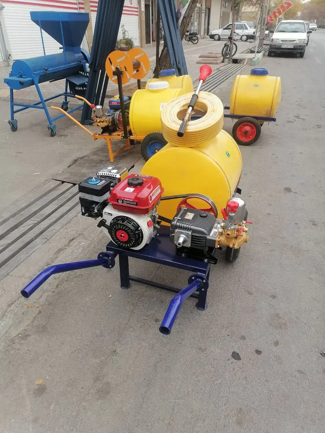 سمپاش 100 لیتری فرغونی اقساطی|ماشینآلات صنعتی|نجفآباد, امام خمینی|دیوار