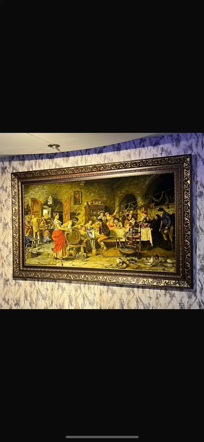 تابلو فرش ابریشم(طرحًکافهروس)|تابلو فرش|هشتگرد, تهران دشت|دیوار