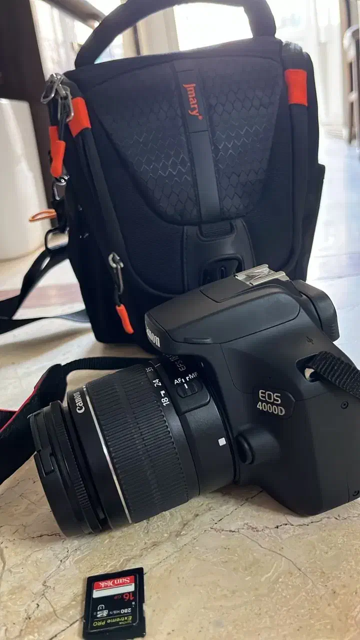 دوربین ۴۰۰۰d کنون کاملا نو-با جعبه|دوربین عکاسی و فیلمبرداری|تهران, نیروی هوایی (پیروزی)|دیوار