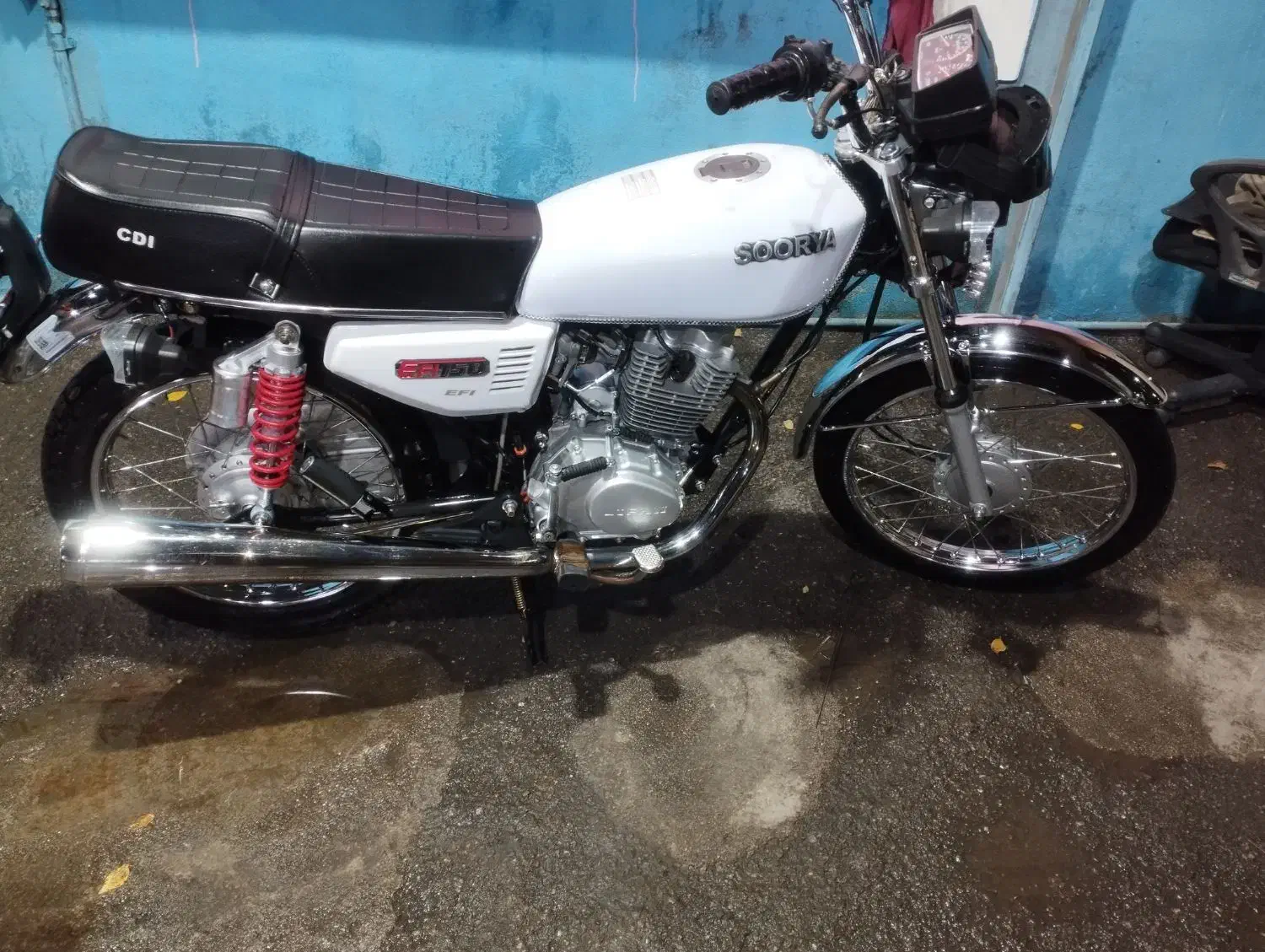 موتور 150 پنج دنده استارتی 403 در حد|موتورسیکلت|شاهینشهر, شهرک گلدیس|دیوار