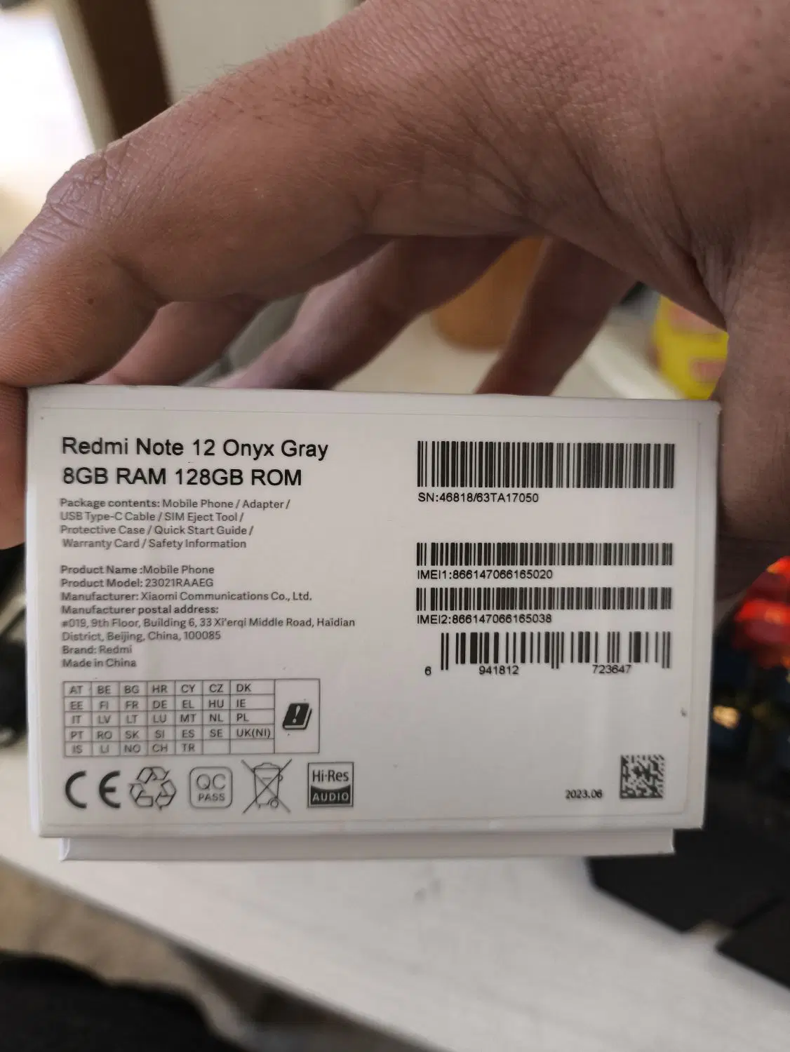 Redmi Note 12|موبایل|شیراز, نیستان|دیوار