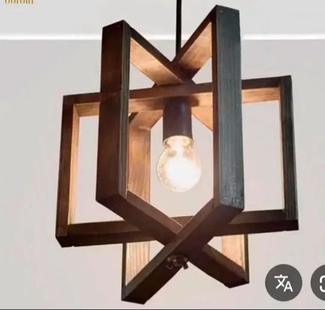 لوسترچوبی|لوستر و چراغ آویز|طبس, |دیوار