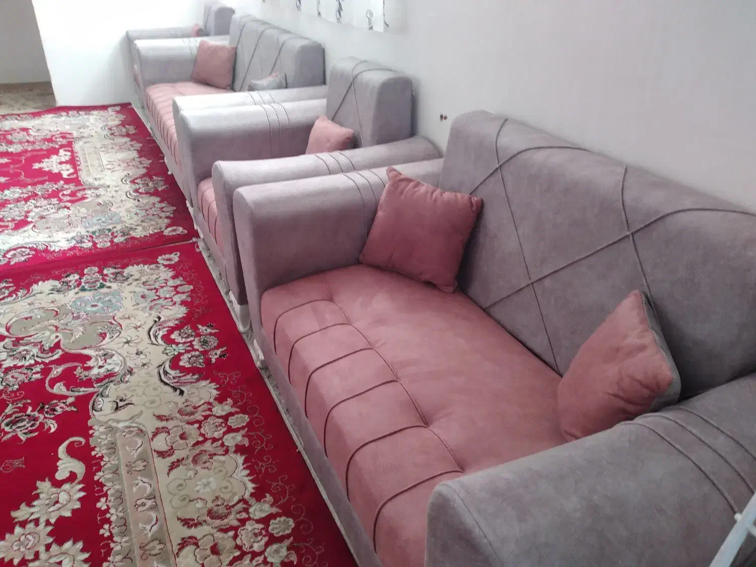 مبل درحدنو هفت نفره|مبلمان خانگی و میز عسلی|بیرجند, |دیوار