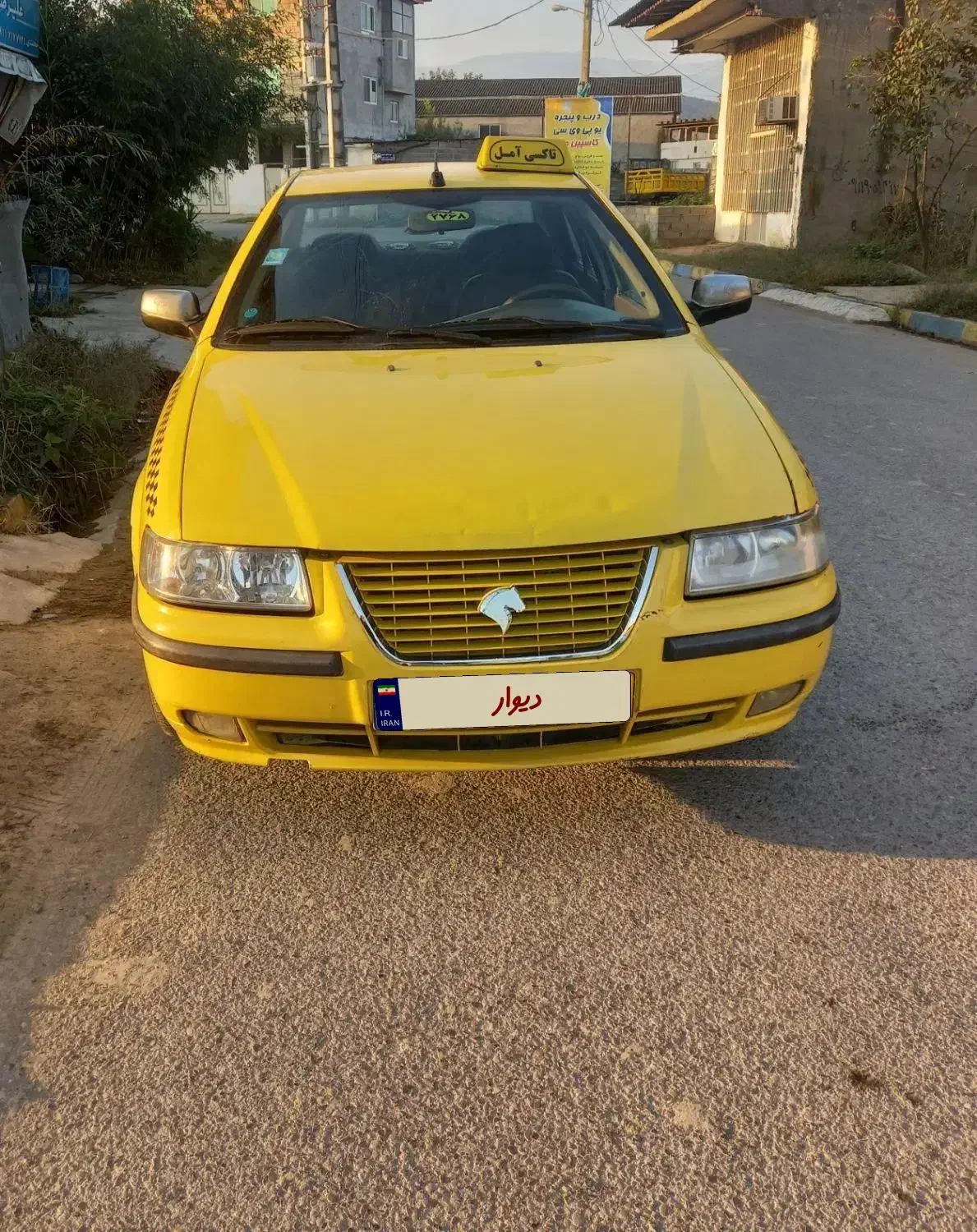 تاکسی ef7 گردشی آمل قیمت توافقی|خودرو سواری و وانت|دابودشت, |دیوار