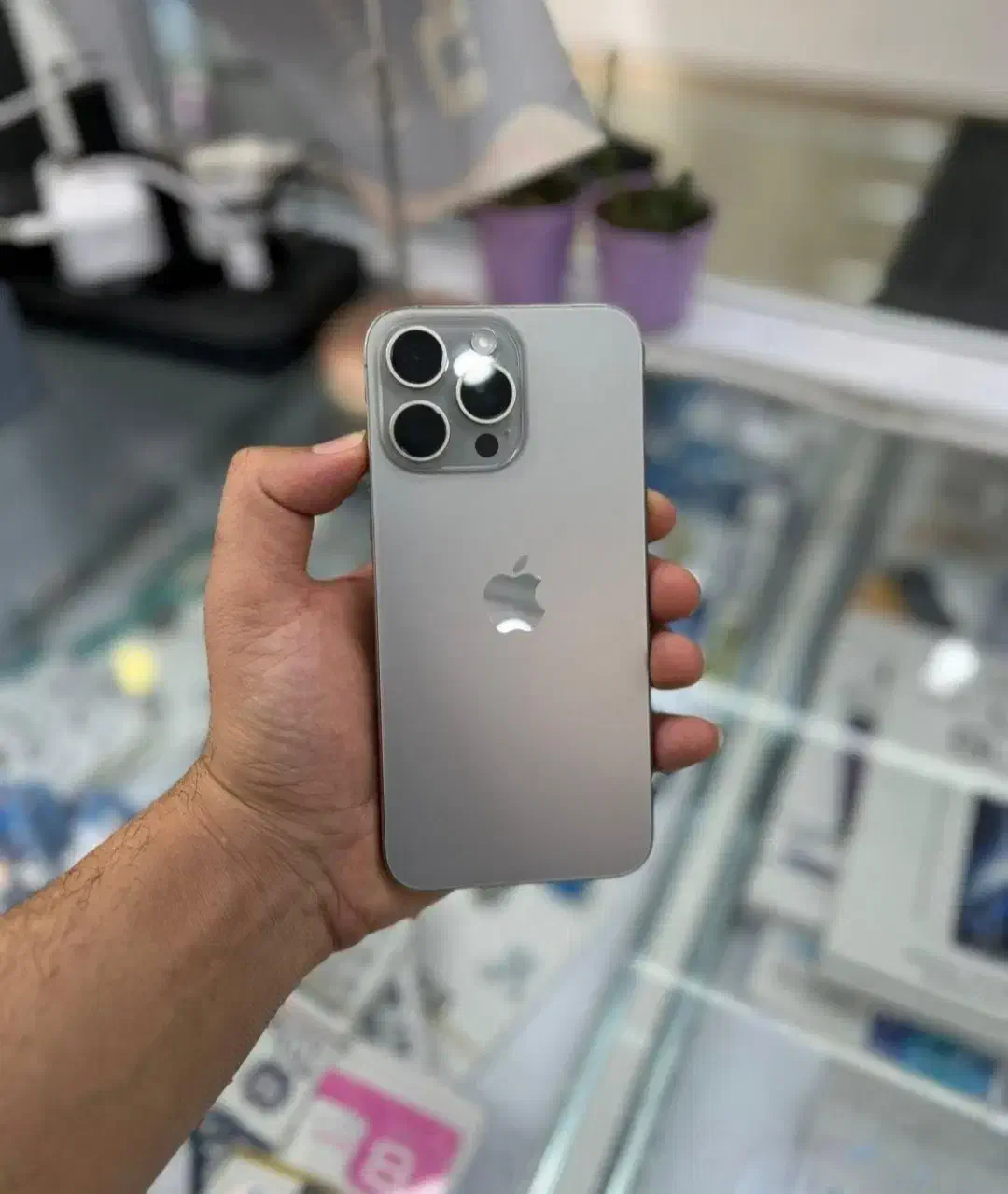 گوشی آیفون 15پرومکسzaa باتری100|موبایل|خرمآباد, |دیوار