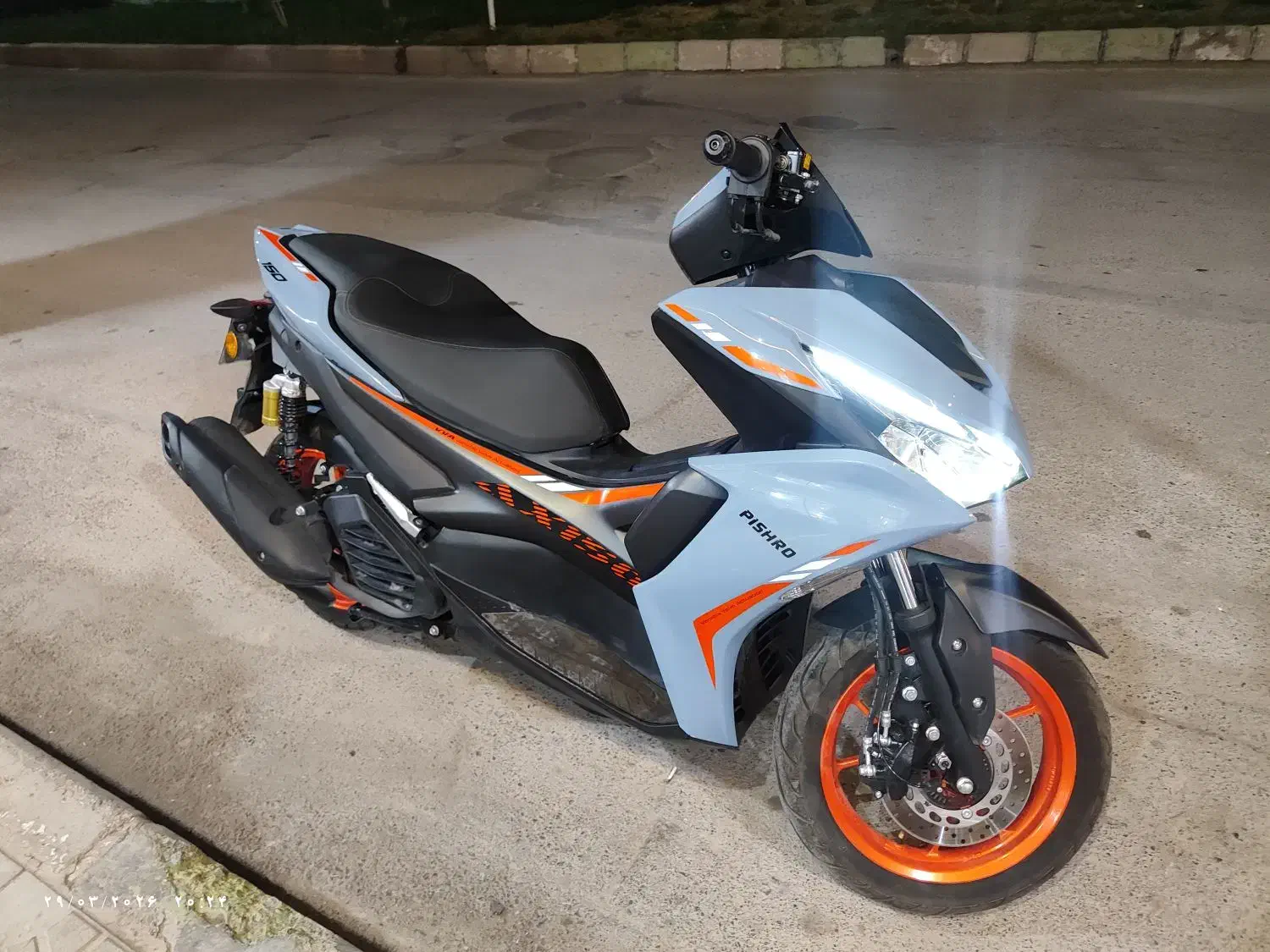 Ax 150 pishro آیروکس|موتورسیکلت|نجفآباد, گلدشت|دیوار