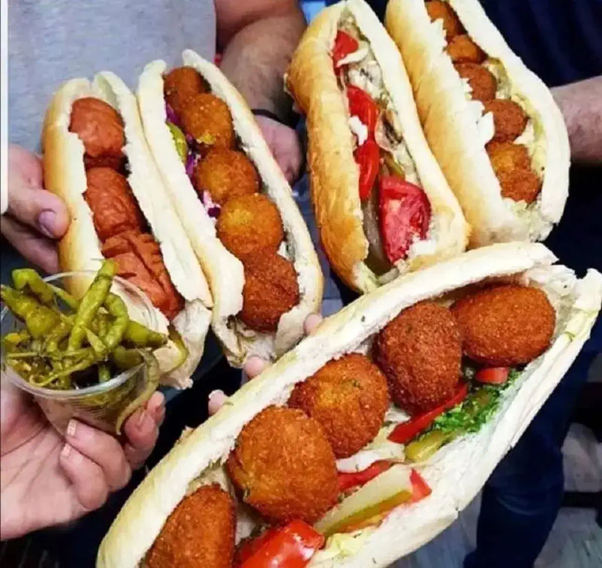 فلافل نیم متری|خوردنی و آشامیدنی|زنجان, |دیوار