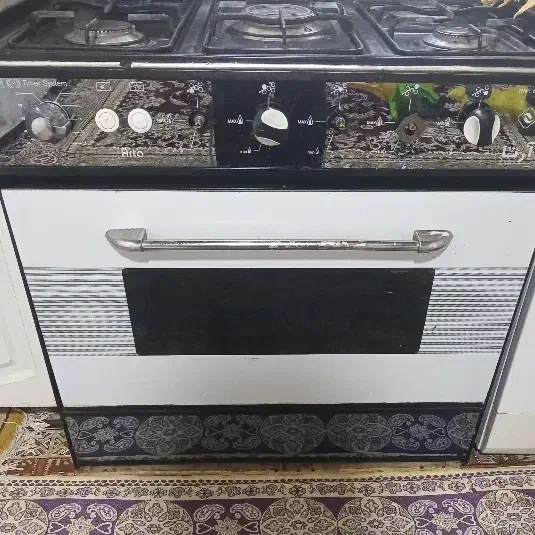 اجاق گازپنج شعله|اجاق گاز و لوازم برقی پخت‌وپز|بروجرد, |دیوار