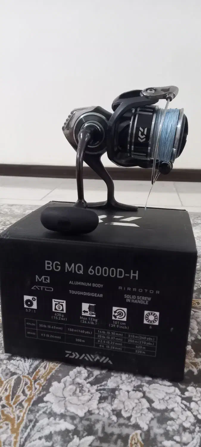 چرخ ماهیگیری دایوا BG MQ6000|ماهیگیری|تهران, نیروی هوایی (پیروزی)|دیوار