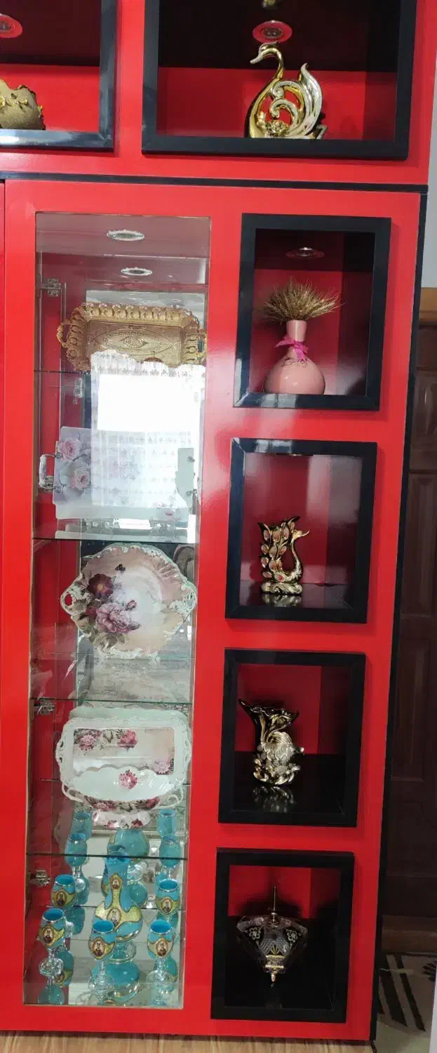دکور اشپزخانه|کتابخانه، شلف، قفسه‌های دیواری|املش, |دیوار