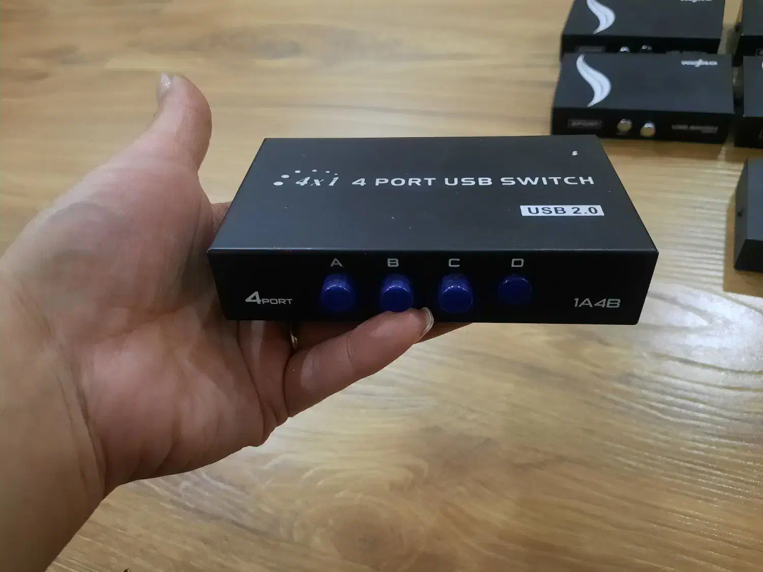 سوییچ usb شبکه دستی ۲پورت و ۴پورت|مودم و تجهیزات شبکه|تهران, هفت حوض|دیوار