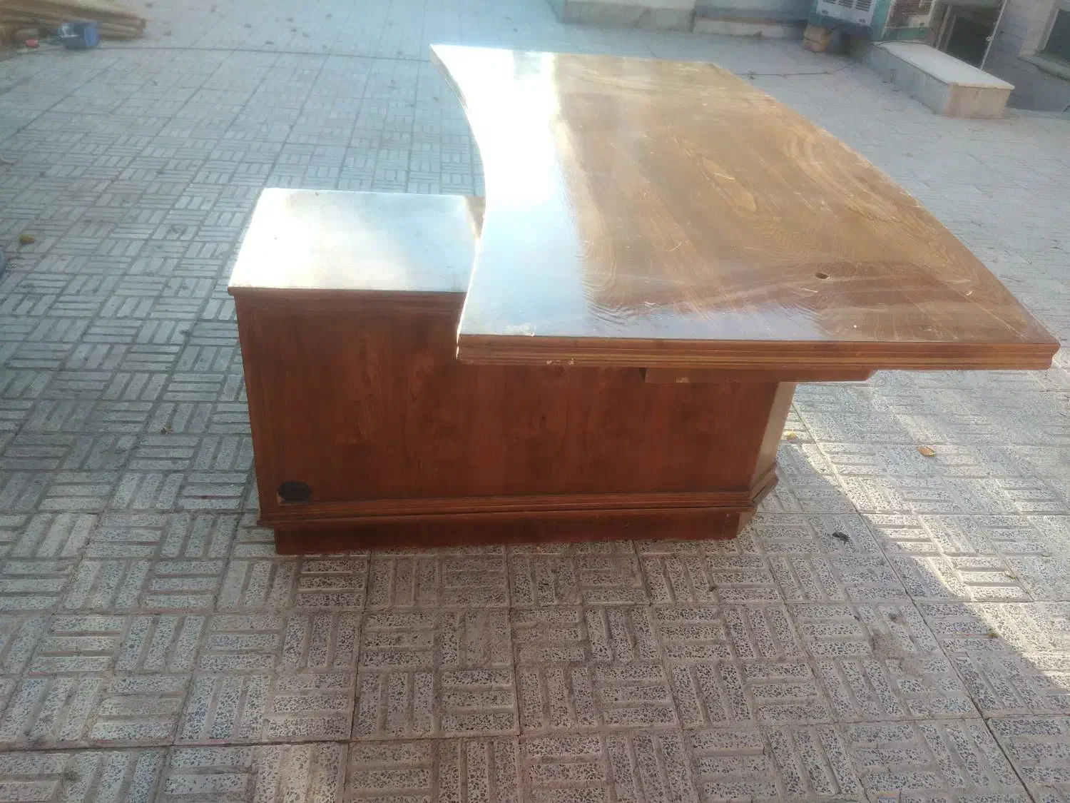 میز کار تمیز سه تیکه|مبلمان اداری|نجفآباد, ویلاشهر|دیوار