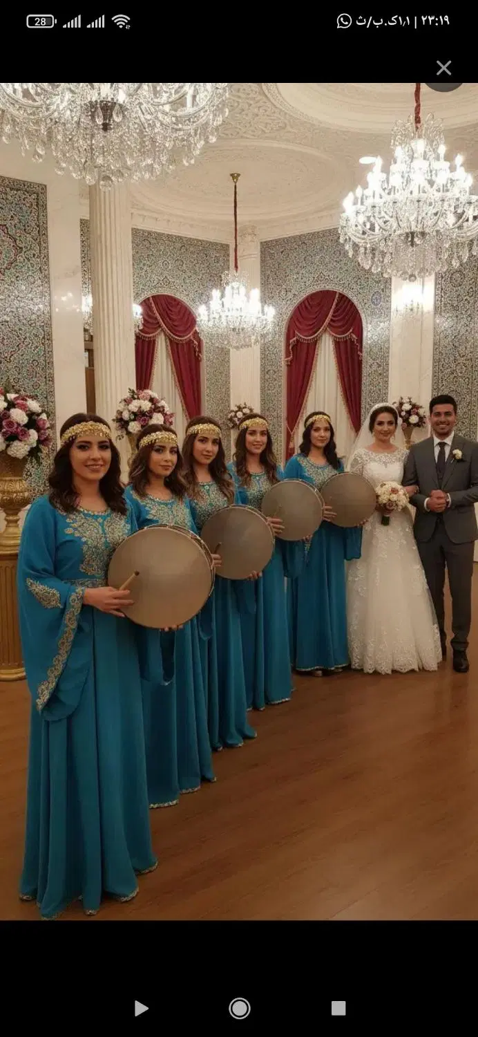 دف باران|سازهای سنتی|قزوین, |دیوار
