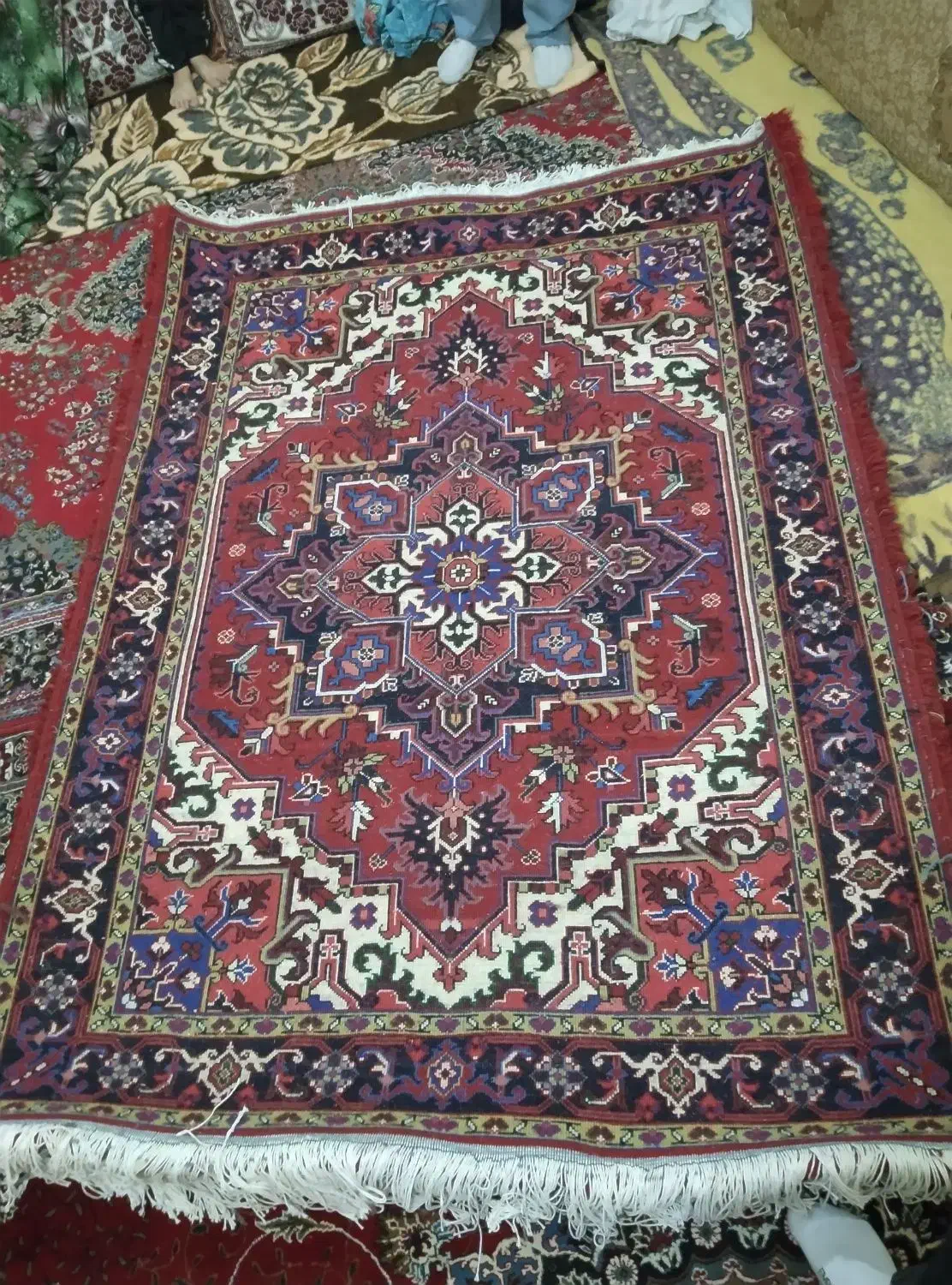 فرش هریس یک جفت|فرش|تبریز, |دیوار