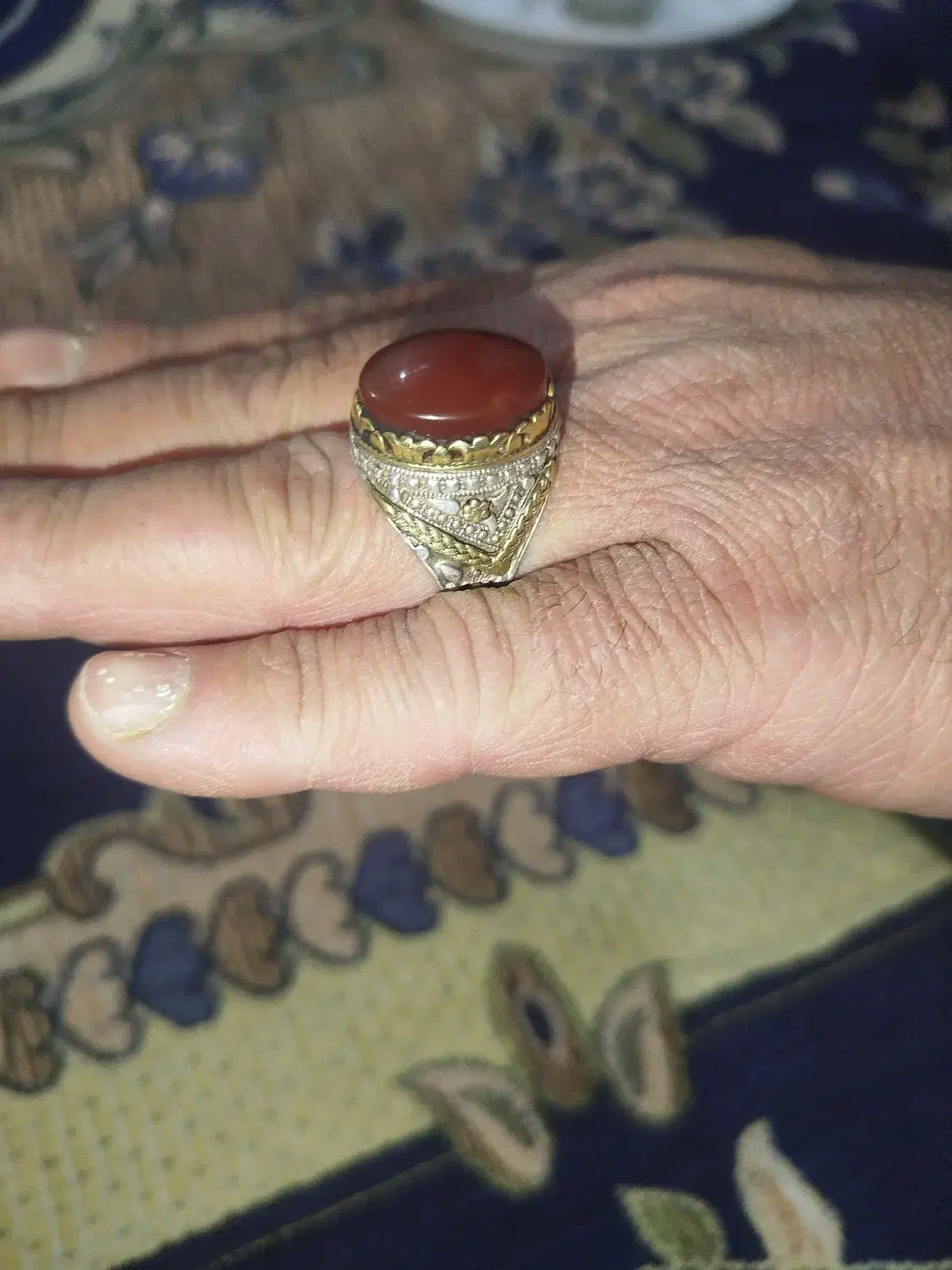 انگشتر نقره|جواهرات|خاوه, |دیوار