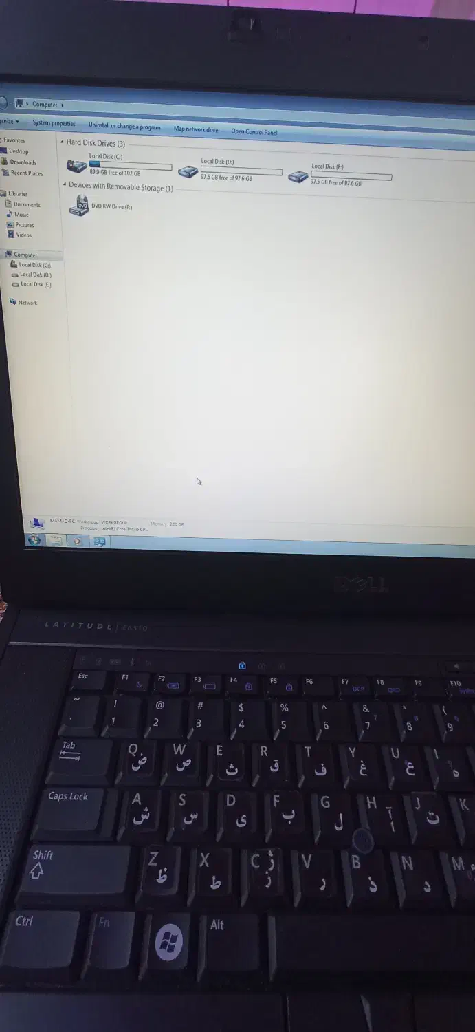 لبتاپ dell|رایانه همراه|آبادان, |دیوار