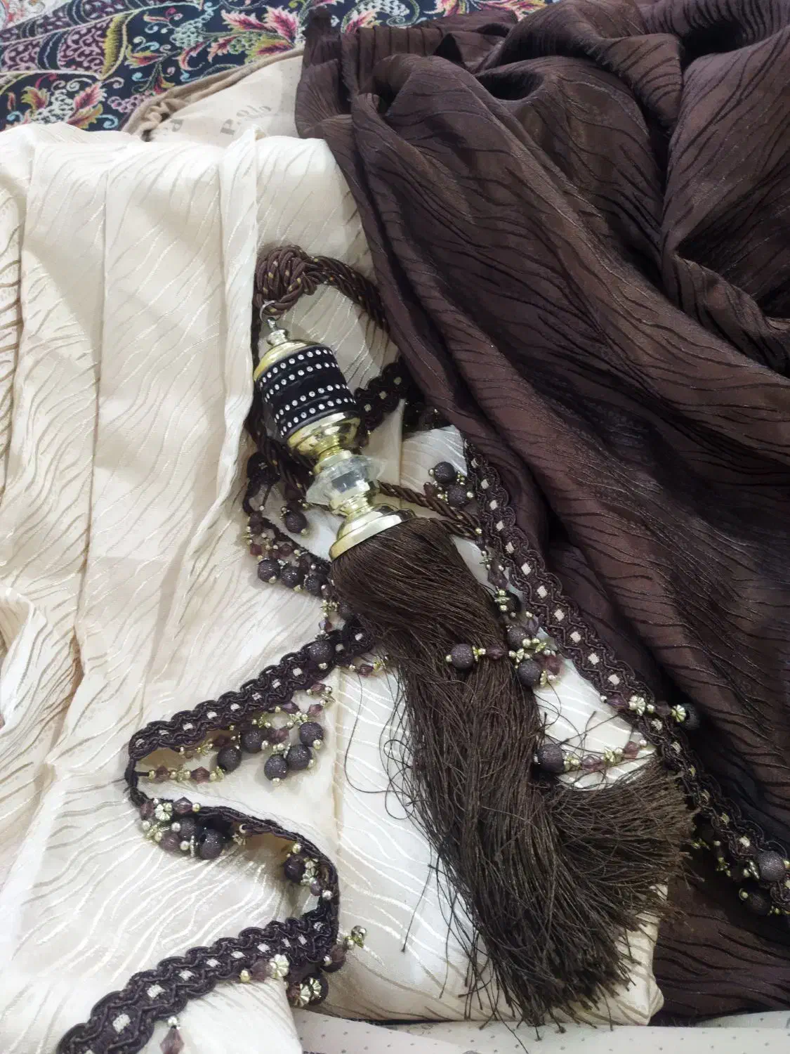 پرده پذیرایی|پرده، رانر، رومیزی|گرمسار, |دیوار