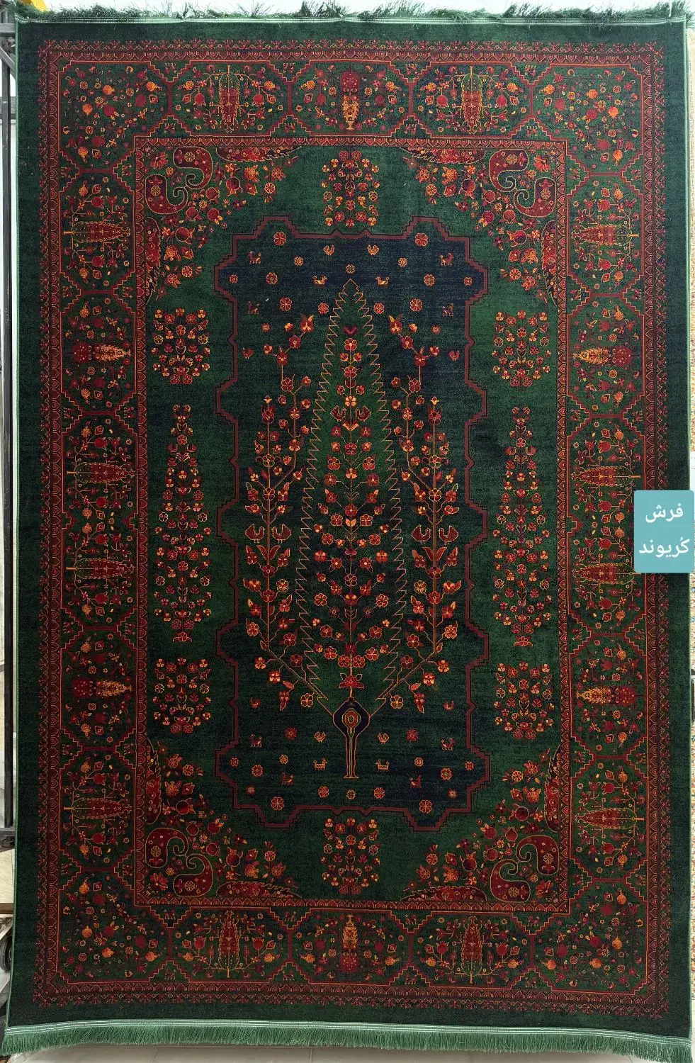 سبز دلبرموجود درفروشگاه فرش کُریوند|فرش|دزفول, |دیوار