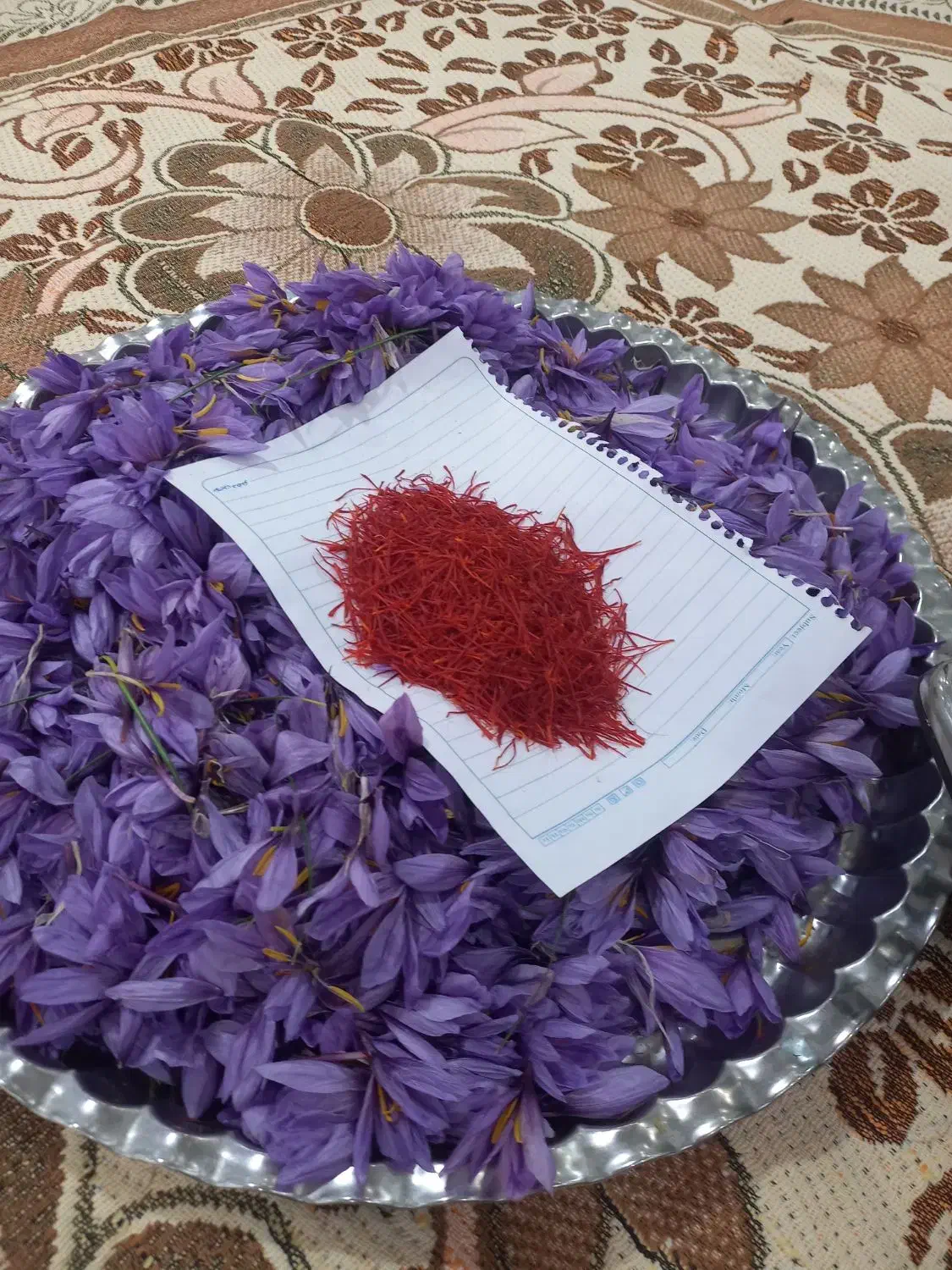 زعفران درجه یک یک همراه با بوی عطر|خوردنی و آشامیدنی|کوهدشت, |دیوار