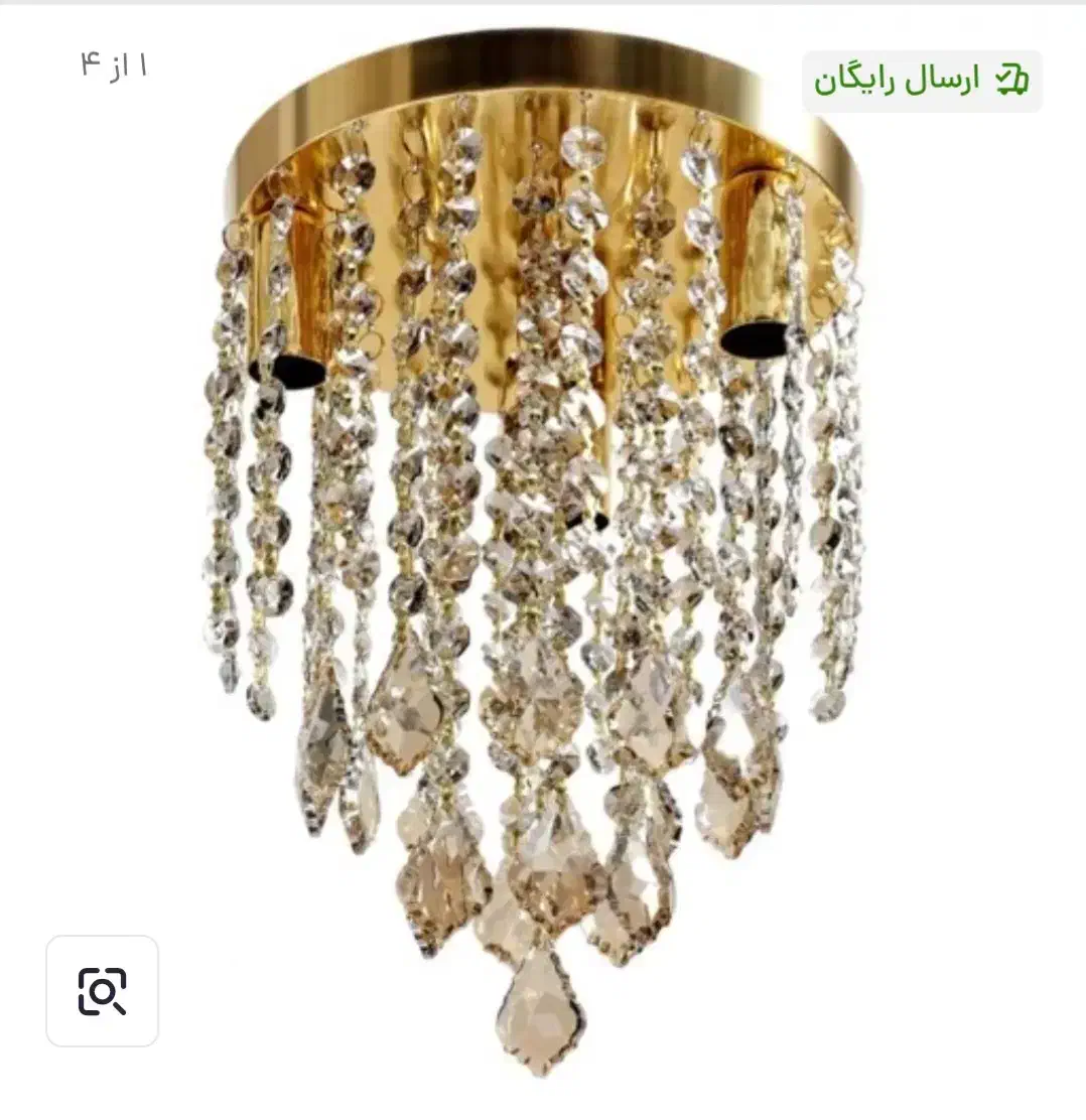لوستر در حد نو|لوستر و چراغ آویز|قیدار, |دیوار