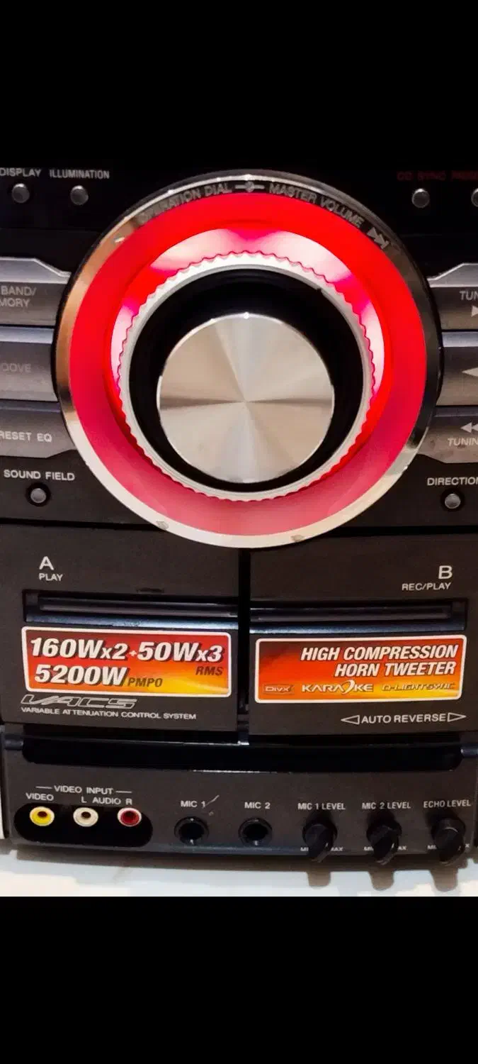 سونی GN بلوتوث AUX USB فلش رم قدرتمند 5200 وات|سیستم صوتی خانگی|تهران, تسلیحات|دیوار