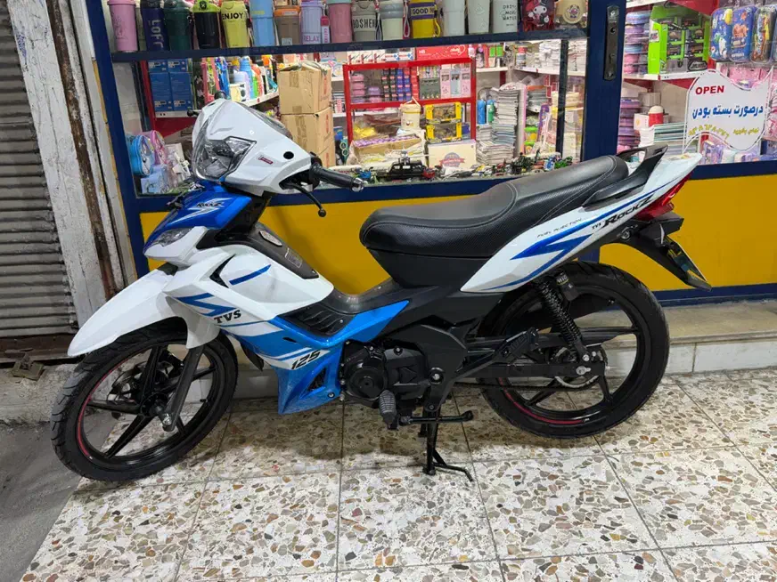 موتور tvs راکز 1403|موتورسیکلت|دزفول, |دیوار