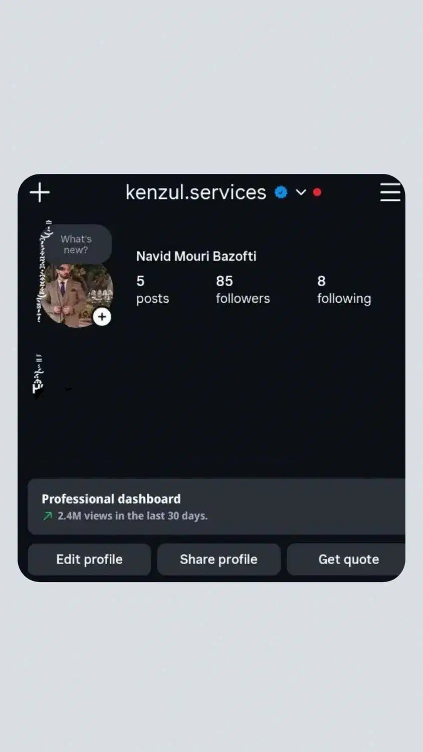 فروش پیج اینستاگرام با تیک آبی رسمی|لوازم جانبی موبایل و تبلت|تهران, هاشمی|دیوار