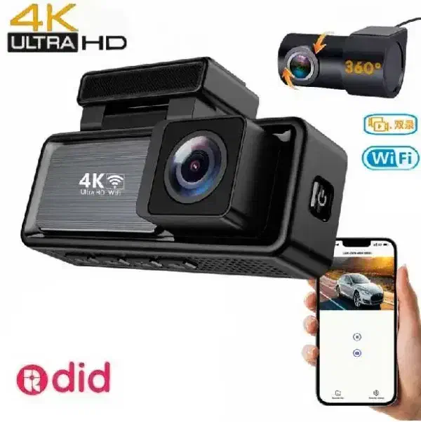 دوربین ثبت وقایع خودرو 4k|قطعات یدکی و لوازم جانبی|رباط‌کریم, رباط‌کریم|دیوار