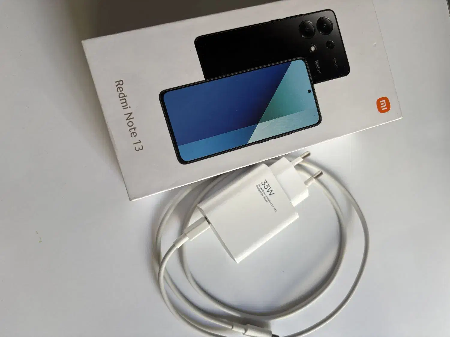 ردمی نوت ۱۳ مشکی رم ۱۲|موبایل|قم, باغ کرباسی|دیوار