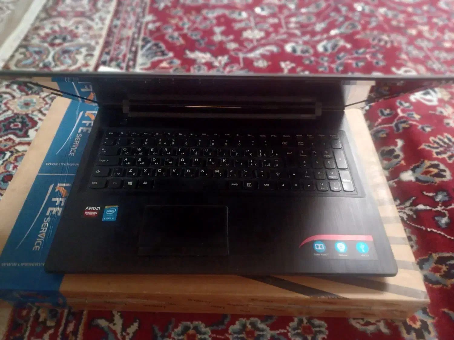 لبتاپ لنواا در حد نو|رایانه همراه|اسلام‌شهر, باغ فیض|دیوار