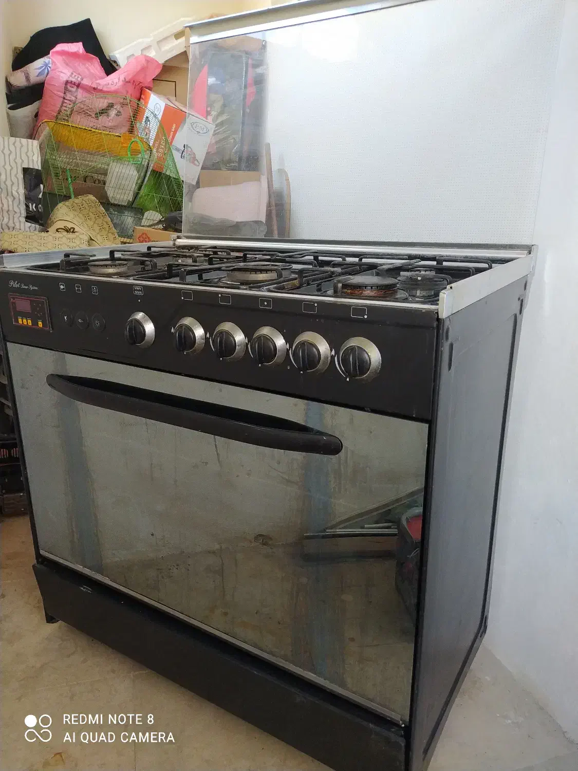 اجاق گاز فردار ۵شعله تایمردار پیلوت|اجاق گاز و لوازم برقی پختوپز|نیر (اردبیل), |دیوار