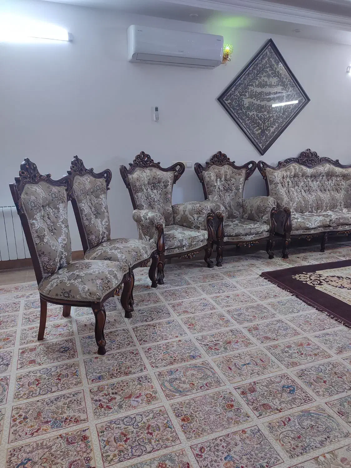 مبل سلطنتی|مبلمان خانگی و میز عسلی|رفسنجان, |دیوار