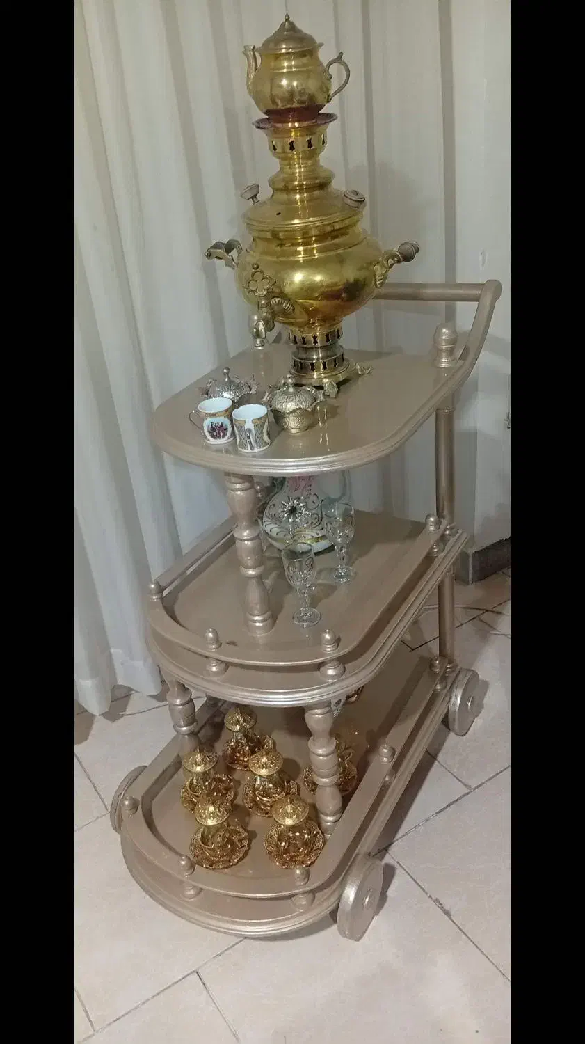 کالسکه تمام چوب|صنایع دستی و سایر لوازم تزئینی|ایلخچی, |دیوار