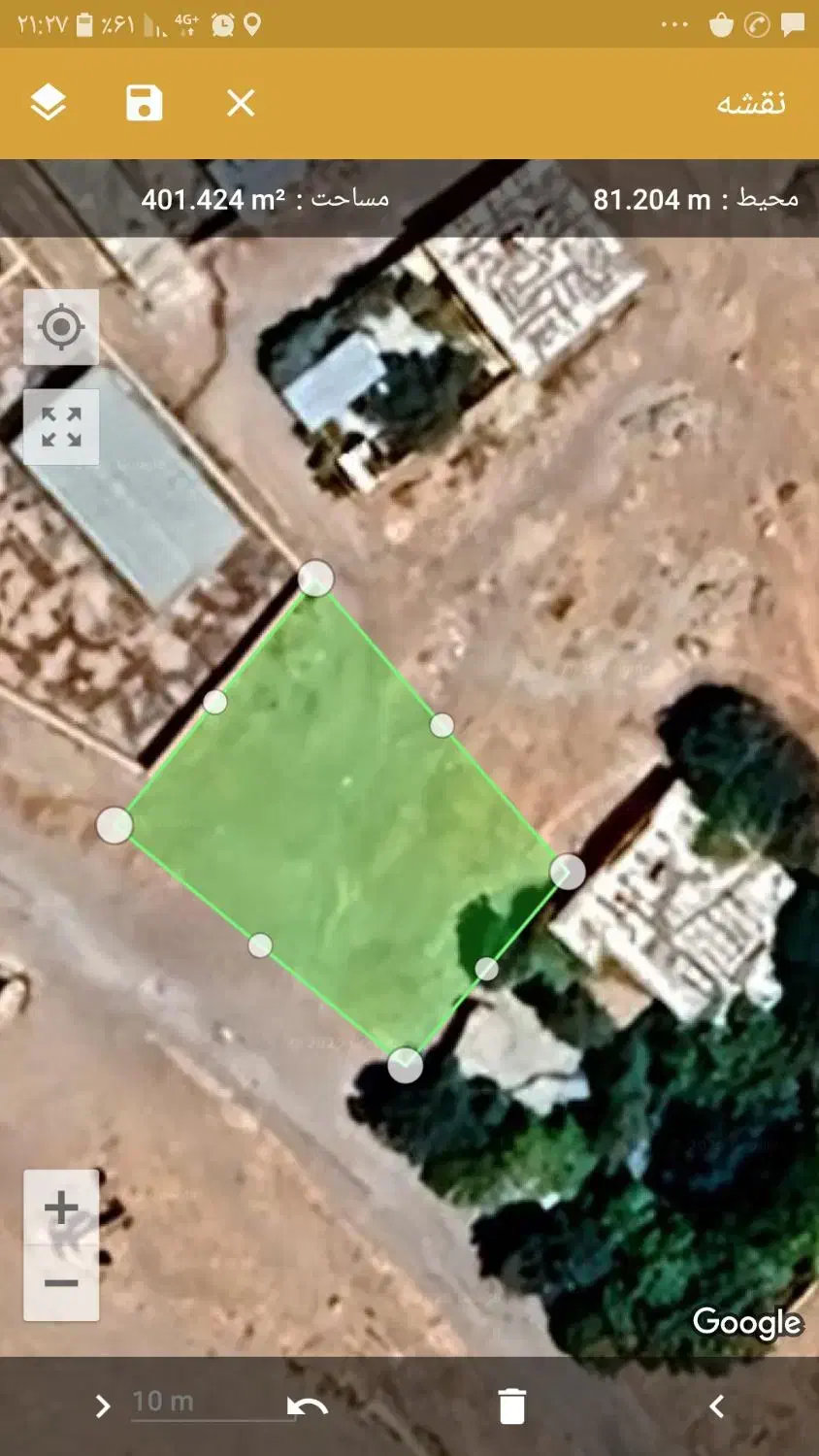 فروش زمین مسکونی|فروش زمین و ملک کلنگی|مرودشت, مجد آباد|دیوار