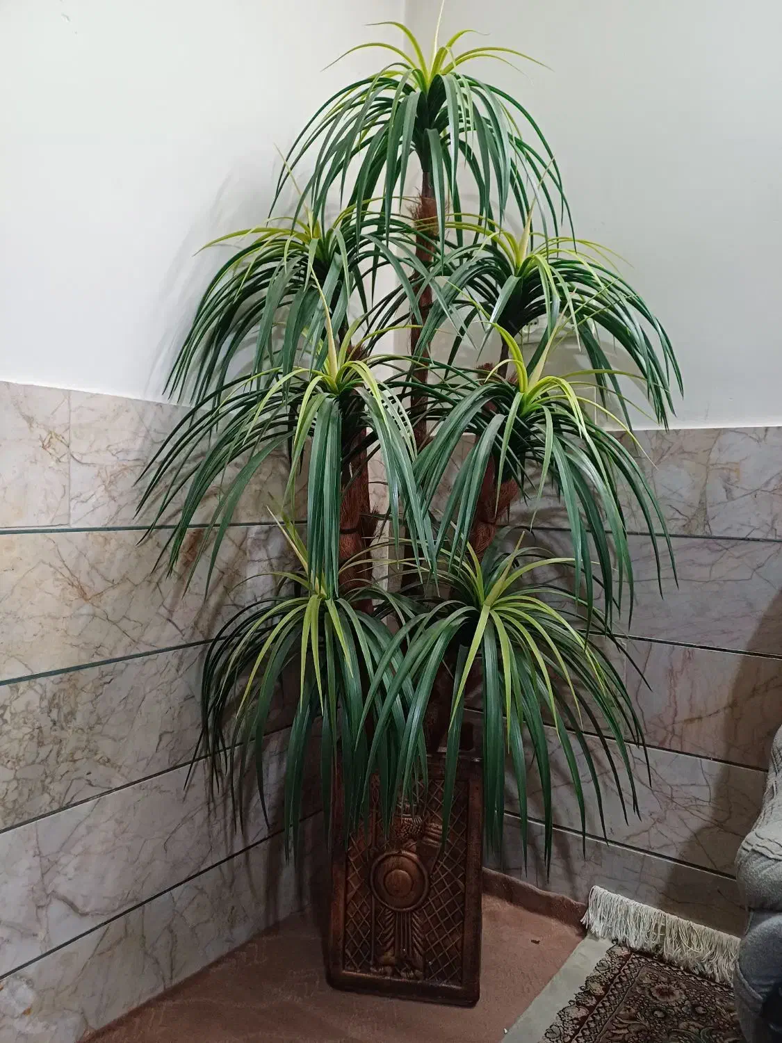 درختچه مصنوعی|گل مصنوعی|بجنورد, |دیوار