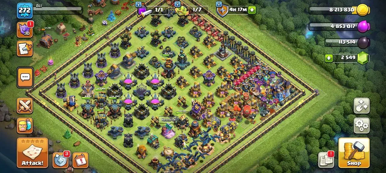 کلش|کنسول، بازی ویدئویی و آنلاین|ماکو, |دیوار