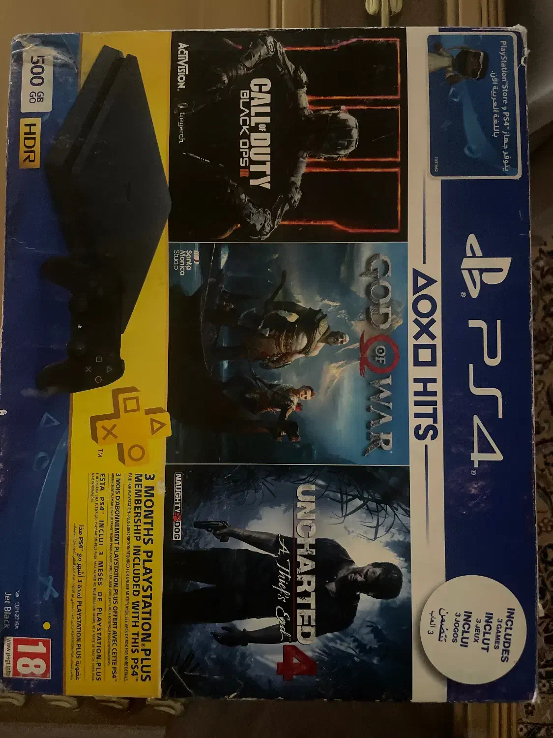 فروش ps4  اسلیم ریژن ۲ ۵۰۰ گیگ با دو دسته اورجینال|کنسول، بازی ویدئویی و آنلاین|یزد, |دیوار