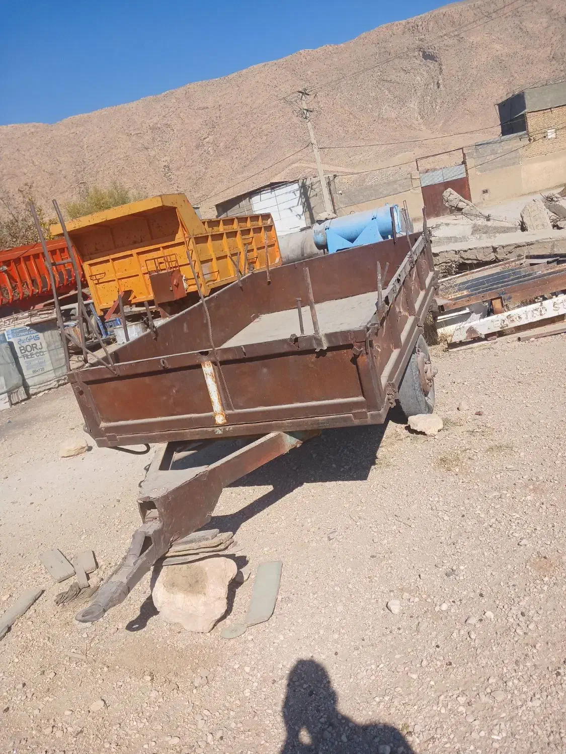 ادوات تراکتور گاو اهن تریلی پمپ|ماشین‌آلات صنعتی|استهبان, |دیوار