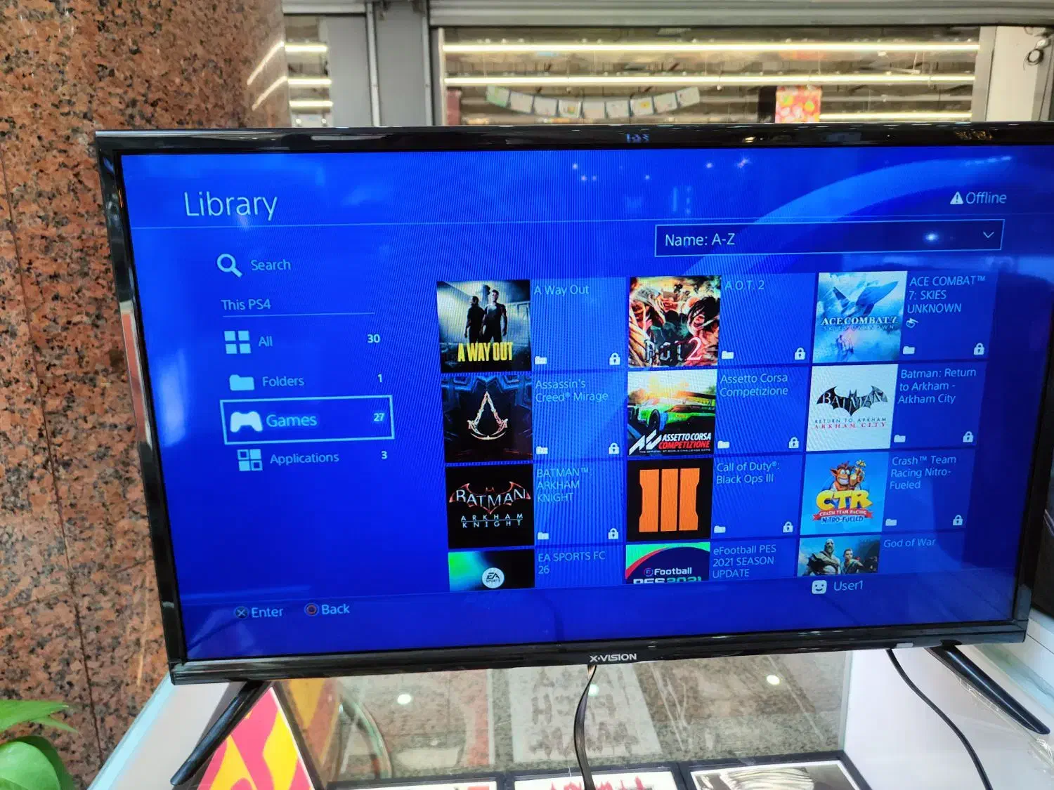 ps4 slim کپی خور 27 تا بازی|کنسول، بازی ویدئویی و آنلاین|شیراز, شهرک گلستان|دیوار