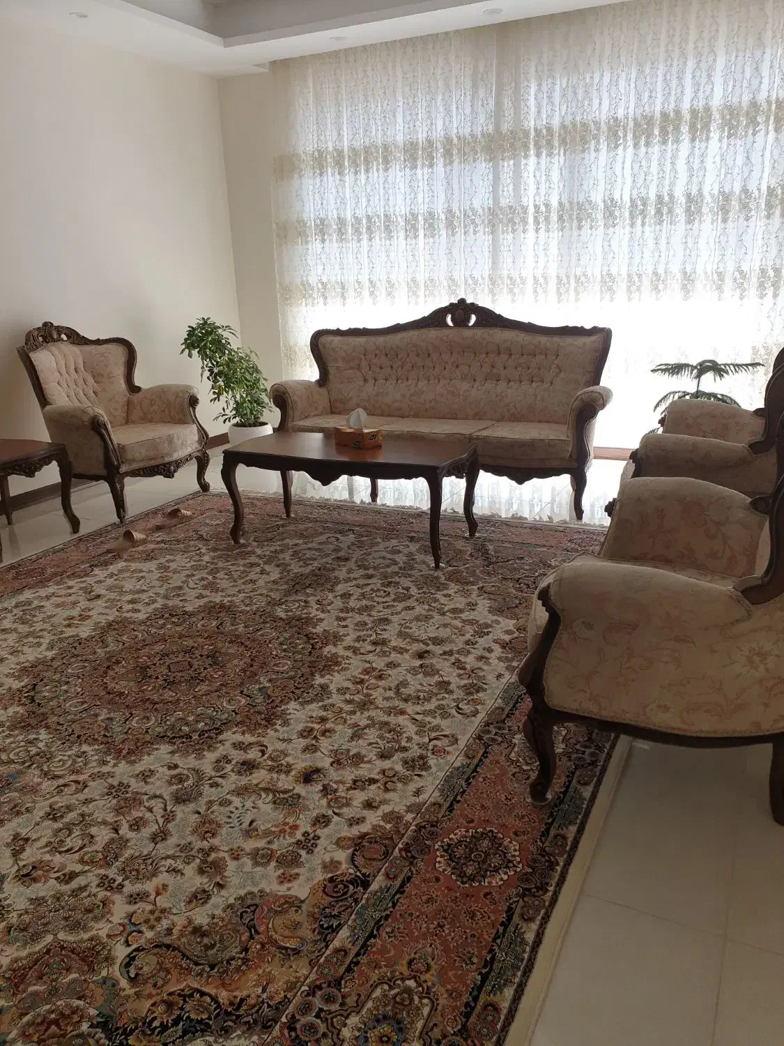 ۲ تخته فرش مشهد۱۲ متری در حدنو ۱۲۰۰شانه ۳۶۰۰ تراکم|فرش|کرج, عظیمیه|دیوار