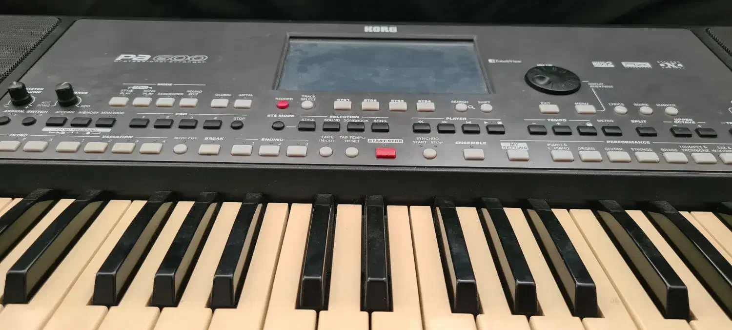 کرگ pa 600|پیانو، کیبورد، آکاردئون|اندیشه, اندیشه فاز ۱|دیوار