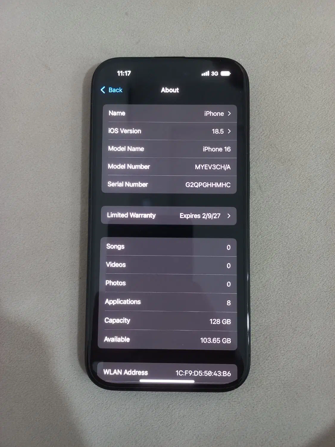 آیفون ۱۶ نرمال ۱۲۸ گیگ|موبایل|اندیشه, شهرک مریم|دیوار