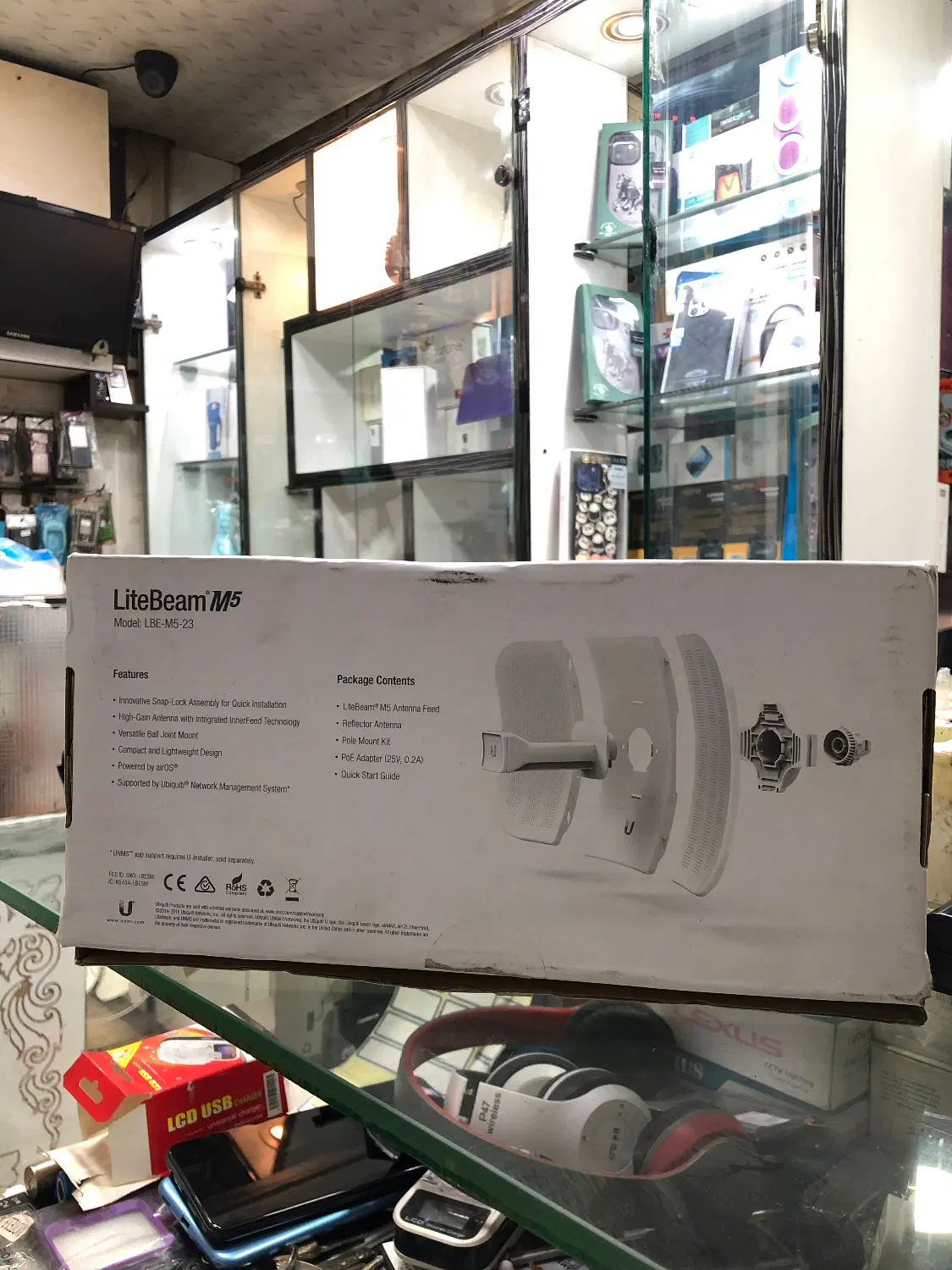 رادیو وایرلس Ubiquiti LiteBeam M5|مودم و تجهیزات شبکه|رشت, جانبازان|دیوار