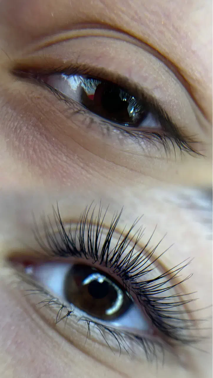 لیفت مژه و ابرو/کاشت هیدن باهزینه مواد برای ۱۰ نفر|خدمات آرایشگری و زیبایی|رشت, معلم|دیوار