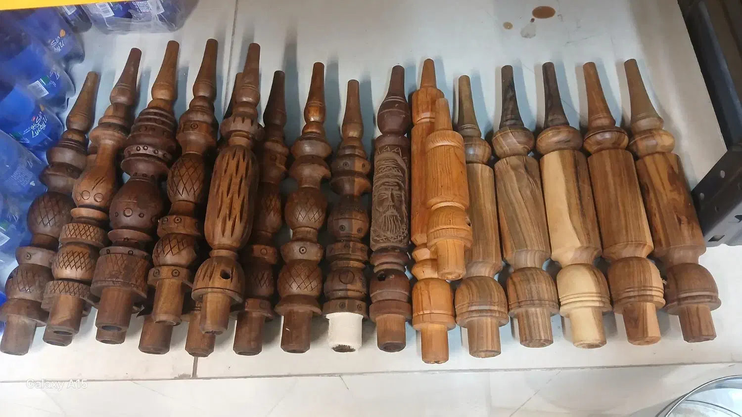 پایه چوبی قلیون تنه قلیان|صنایع دستی و سایر لوازم تزئینی|مشهد, آزادشهر|دیوار