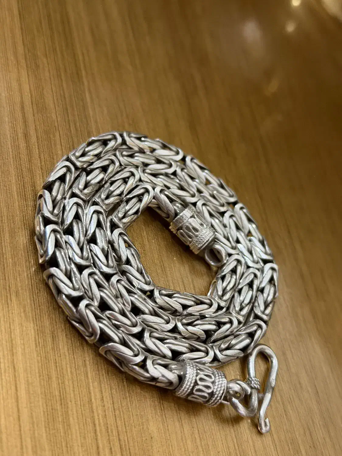 زنجیر نقره تایلندی قدیم|جواهرات|تبریز, |دیوار