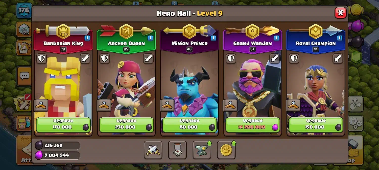 اکانت کلش آف کلنز تاون ۱۷|کنسول، بازی ویدئویی و آنلاین|نیشابور, ابراهیمی|دیوار