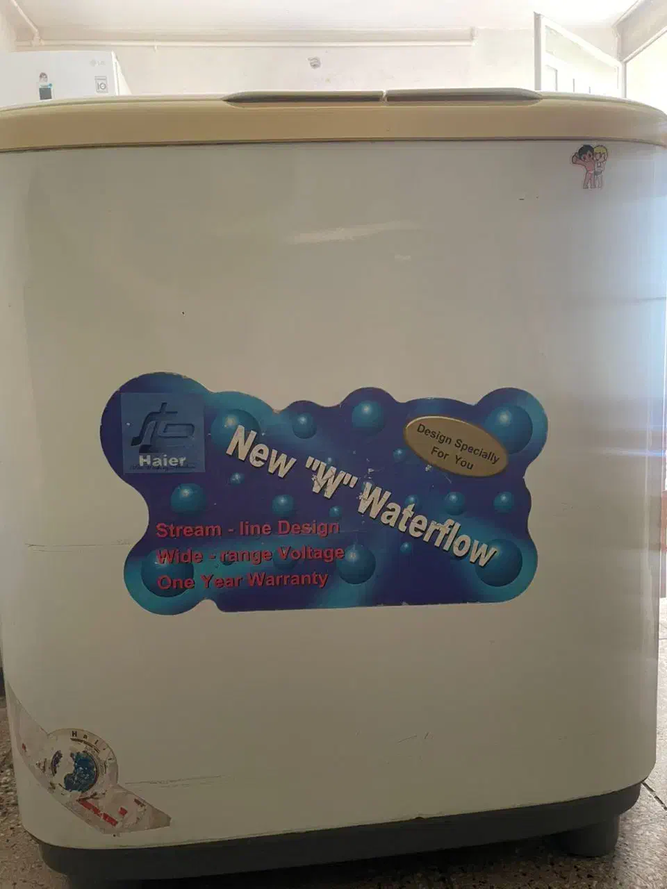 لباسشویی هایر دوقلو کارکرده کاملا سالم|ماشین لباسشویی و خشککن لباس|شیراز, عادل آباد|دیوار