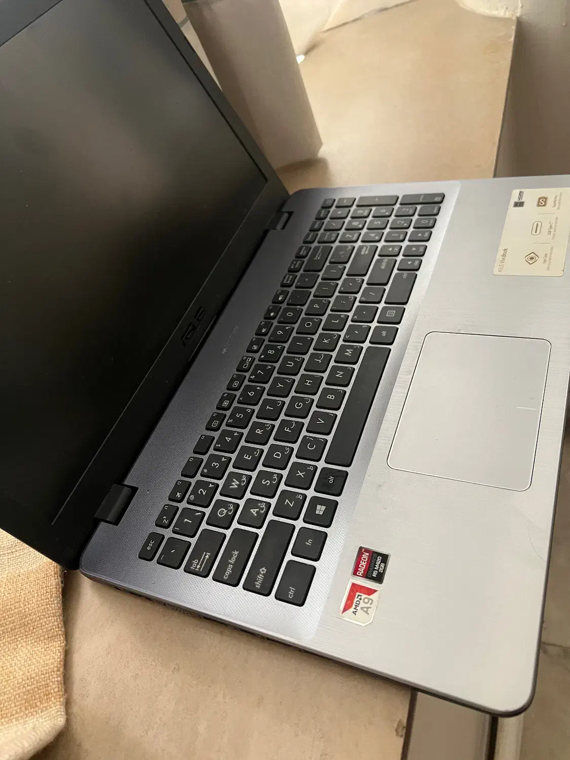 لپ تاپ asus بسیار تمیز|رایانه همراه|تهران, زرگنده|دیوار